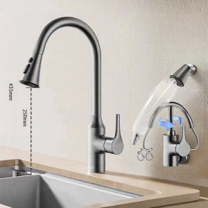 JOMOO | Vòi Rửa Bát Kéo Xuống Chống Bắn Nước