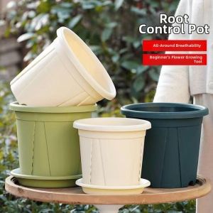 LUTUMEI | Thick Durable Air Permeable Control Root Planter Pot