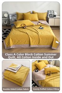 HEYUE | Washable Air Conditioning Summer Quilt