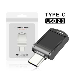 Jaster | Metal Type-c USB Flash drive Black office professional Memory stick 128GB 64GB 32GB 16GB 8GB Silver 4GB Pen drive