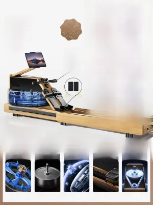 Umay | Foldable Water Magnetic Dual Resistance Smart Rowing Machine