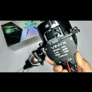 COMBO PAKET KOMPLIT LAMPU LED LASER PROJECTOR PROJIE BiLED 3 INCH MOBIL MOTOR BLUE PURPLE LENS VINYX P65 Gen2 FLAT