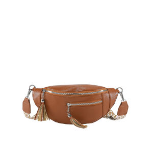 Fashionable Soft PU Leather Crossbody Bag Womens Casual Versatile Korean Style Chest Bag Single Shoulder Diagonal Bag