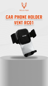 Rojo Fox 360 ° rotations HP car holder | vent mount | Universal 4.7-7.2 smartphone | safe & original | C01