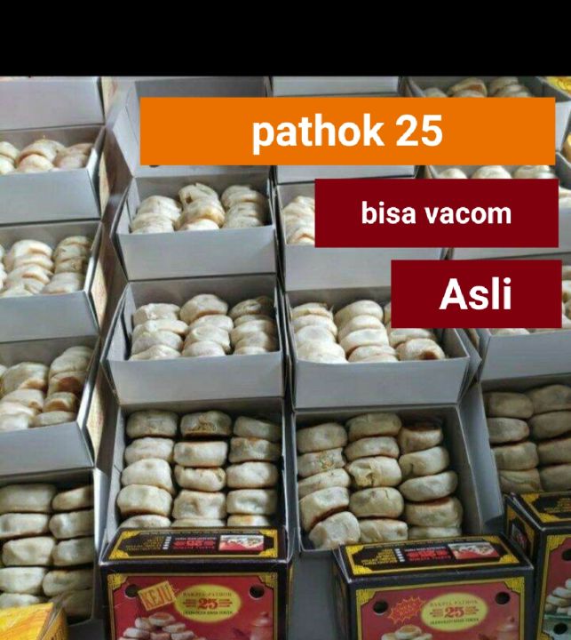 Desa Pathok Bakpia Pathok 25 . asli . oleh-oleh khas jogja. isi 15 biji | Lazada ...