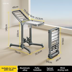 BIREN | Multifunctional Foldable Indoor Home Balcony Drying Rack