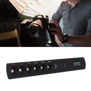 Portable Color Temperature Stick 2700K-6000K Rechargeable 6 Modes Professional Fill Light Stick for Video/Photography