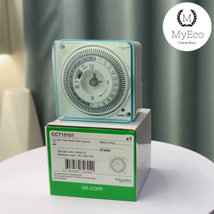 Schneider ( CCT15101 ) 24-Hour Mechanical Time Switch with Reserve | 220-240VAC | 16A Resistive Load