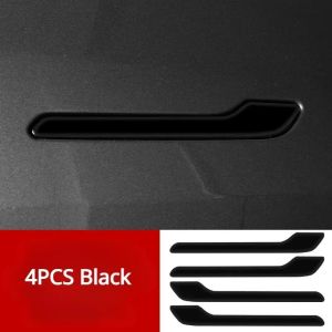 Car Door Handle Sticker for Tesla Model Y 3 3+ Luminous Night Glow Soft Rubber Protector Car Accessories for Model Y Launch 2025