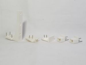 Móc đinh đóng tường đỡ kệ khung tranh tủ nhựa ABS ( 1 cái) đủ loại