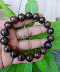 Gelang Kayu Gaharu Super Asli Kalimantan 12mm