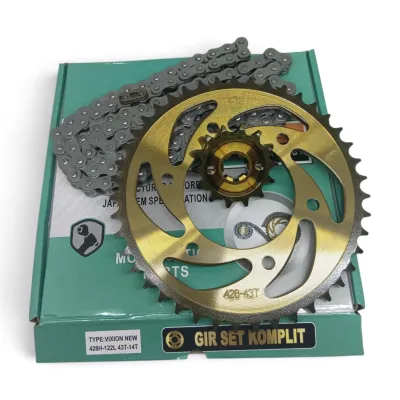 GEAR SET/CHAIN KIT VIXION NEW/VIXION OLD 428 14-43T