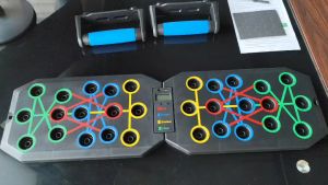 บอร์ดวิดพื้น ออกกำลังกาย นับจำนวนครั้งได้ พับได้ ได้หลายส่วน ใช้งานง่าย ส่งในไทย