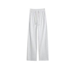LANGPIN | Slim Wide Leg Pants Ice Silk Thin Casual Loose Drapey Sporty High Waist Slimming Straight Rice Noodle Pants Summer 2024