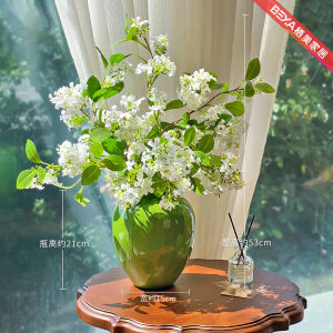 Vase Hoa Gốm Sứ Sang Trọng Trang Trí Phòng Khách Thiết Kế Cổ Điển Nhật Bản Nhỏ Gọn Chất Liệu Gốm Sứ Cao Cấp Cỡ Lớn Trung Bình