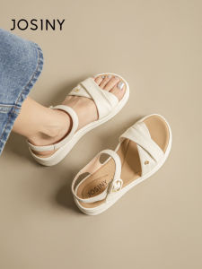 Josiny | Stylish Thick Heel Sandals for Women Soft Bottom Not Tiring Feet Pair Well with Dresses