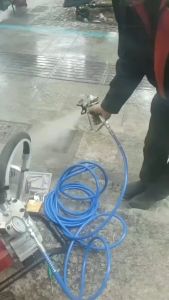 Máy Sơn Công Nghiệp RUBI 4000W VÀ 5000W-Đầy Đủ Phụ Kiện-Dây Phun 20m