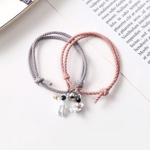 Ready Stock 1 Set  Couple Bracelet Love Friendship Rope Braided Bracelet Astronaut Series Valentines Day gift