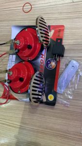 FS แตรหอยโข่ง125dB แตรรถยนต์12V เสียงรถเบนซ์ เสียงทุ่ม นุ่ม ลึก ทนทานทุกการใช้งานมีรีเลย์ให้ฟรี