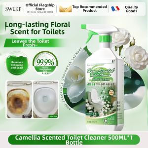 swekp | Toilet Cleaning Liquid Heavy Duty Stain Removal Yellow Stain Removal Odor Elimination Fresh Fragrance