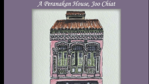 Uniquely Singapore Ceramic Coaster - A Peranakan House Joo Chiat by local artist Joanna Wong