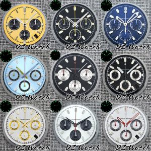 DZ 30mm Quartz Watch dial With Hands Set Green Luminous for VK63 Quartz Movement Watch Accessories Maintenance Tools