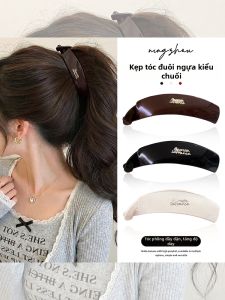 NING ZHOU | Elegant Half-Up Hairstyle Hair Clip