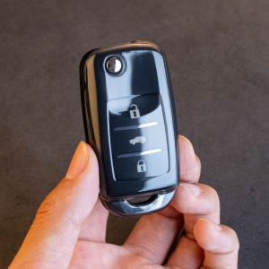 Small Sticky Rice Corn Key Cover Shell for Changan Cars CS55 CS35 CS15 Vehicles Personal Driving Accessories Business Style TPU Material