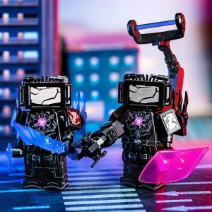 Titan TV Man 4.0 Building Blocks Warfall Version Toilet Man Intelligence Assembly Toy Compatible with Lego for Children over 8