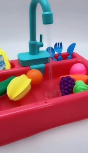 Toy For Kids dishwashing sink toy mini kitchen set toys for kids girls pretend play 6058#