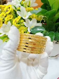 Vòng ximen khóa bấm lưỡi gà mạ 18.k cao cấp E.69