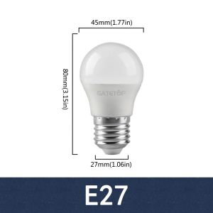 6pcs 3W 5W 6W 7W Led Bulb 220V Energy Saving Globe BASE E27 E14 B22 Bulb Lamp Leds Cool Light for Home Room Decoration Lampada