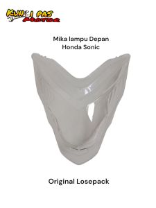 ( ORIGINAL) Mika kaca lampu depan honda sonic 150 kode K56 KuncipasMotor