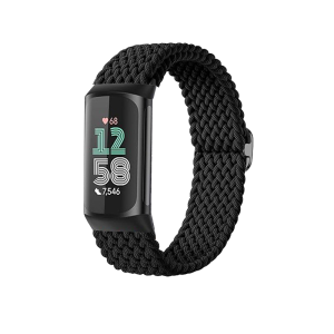 Dây Đeo Nylon Dệt Co Giãn Đàn Hồi Cho Fitbit Charge 6/5 Dây Đeo Đồng Hồ Thể Thao Mềm Mại Thoáng Khí Thay Thế Vòng Đeo Tương Thích Với Dòng Fitbit Charge