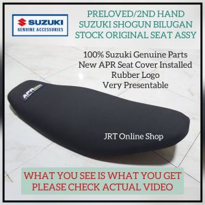 Preloved 2nd Hand Suzuki Shogun Bilugan 125 Genuine Original Seat Assy
