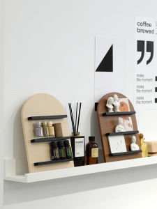 Creative Dome Shape Essential Oil Display Stand Morandi Cosmetics Storage Rack Scandinavian Style Desktop Shelf