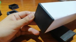 PLASTIC 2x2 inches (50MM) Insert Type Footing for Tubular (sold by 4/12/20/40/100 PCS) Quality Protection that YOU NEED