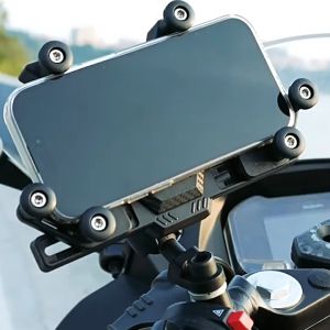 Motorcycle CellPhone Holder Bike Mount Holder UNIVERSAL 360° ROTATABLE MOBILE for Motorcycle Bicycle Scooter Universal Handlebar Mount Fits