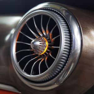 Ống Thông Gió Điều Hòa Bảng Điều Khiển Phía Trước LED EQS Dành Cho Mercedes Benz V Class EQV Vito W447 Metris V250 V220 Turbo Trang Trí Nội Thất Bằng Nhựa ABS