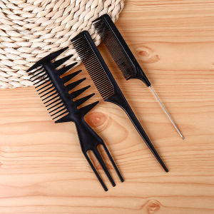 J.D. หวีเซตผม ชุด10ชิ้น  วัสดุพลาสติก สําหรับจัดแต่งทรงผม Styling comb