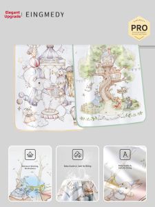 EINGMEDYFRESH | Waterproof Breathable Washable Baby Diaper Changing Pad