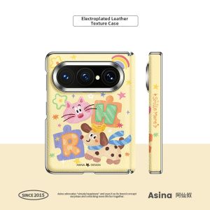 Asina | Cute Colorful Full-body Protection Case for Huawei Pura Max Magnetic Stand