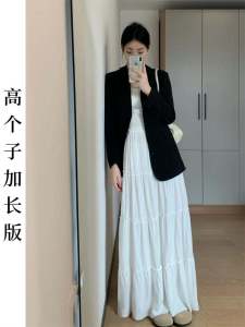 High Waist Draped Long Half Skirt Womens Spring Autumn Hip Concealing Slimming Versatile Cake Umbrella Skirt Pure Desire