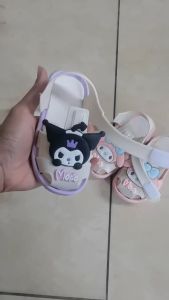 IQANGEL รองเท้าแตะเด็กผู้หญิงรองเท้าเด็กวัยหัดเดินรองเท้าแตะพื้นนิ่มกันลื่น