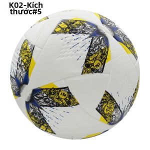 Bóng Đá Chuyên Nghiệp Size 5 Năm 2026 Chất Liệu PU Cao Cấp Không Đường May Dành Cho Thi Đấu Tập Luyện Ngoài Trời.