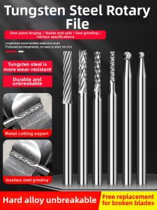 GONGFUMEN | Metal Grinding Rotary Burrs Wood Carving Bits