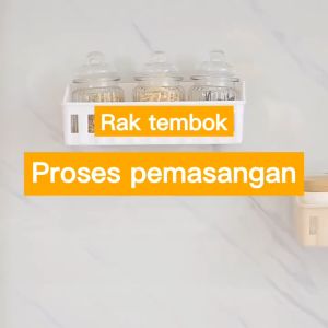 𝗝𝗨𝗡𝗞𝗜𝗘 𝗠𝗔𝗞𝗘𝗨𝗣 -  Rak Tempel Kamar Mandi
