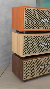 ลำโพง Bluetooth รุ่น JM-5E ลำโพงไม้วินเทจ วางมือถือได้ ฟังวิทยุ TF USB ใช้งานได้ เล่นเพลงได้นาน มีแบตในตัว ดีไซน์สวย เสียงดี น้ำหนักเบา พกพาได้สะ ลำโพงบลูทูธไม้ ลำโพงบลูทูธ ไม้ - Lazada