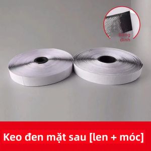 3 Mét/cặp Băng Dính Tự Dính 20-50mm Vải Nylon Có Keo Dán Thân Thiện Với Môi Trường Đàn Hồi Chịu Nhiệt Để May Túi Và Giày