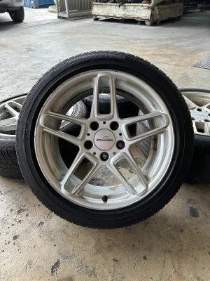 ORIGINAL BMW E46 AC SCHNITZER TYPE 3 SPORT RIM MADE IN GERMANY 8.5JX17H2 ET43 120PCD USED JAPAN
